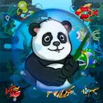 Cute Panda Fishing