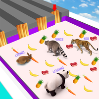 Animals Bridge Runner Race 3D
