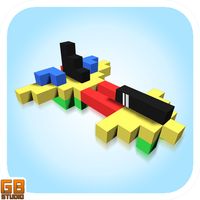 Hovercraft Crashy Gunship Reve