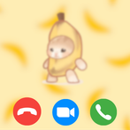 Banana Cat Fake Call Meme