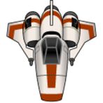 Space Blaster Asteroid 2D