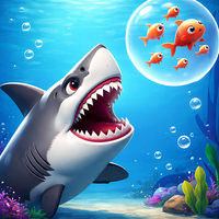 Shark Attack: Hungry Fish Game