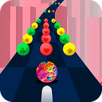 Color The Road: Dancing Ball