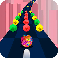 Color The Road: Dancing Ball