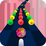 Color The Road: Dancing Ball