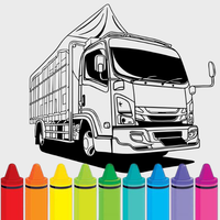 Truck Coloring Book