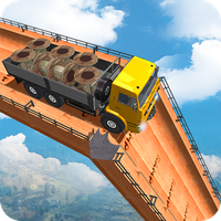 Mega Ramp Cargo Truck Stunts