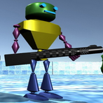 Hunting for alien robots