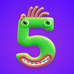 Number And Blocks - Cute Toons