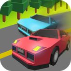 Blocky Car Racing : Traffic Ra