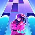Oshi No Ko Piano Tiles Game