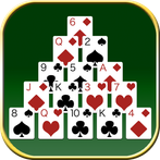 Pyramid Solitaire - playing ca