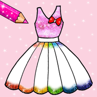 Dress Coloring Book For Girls
