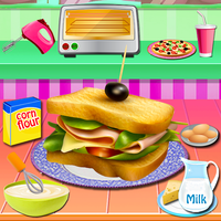 Sandwich Maker Game-Kids Lunch