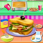 Sandwich Maker Game-Kids Lunch