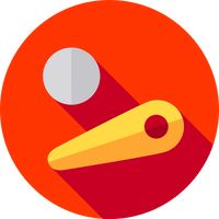 Flipper Machine Pinball Game F