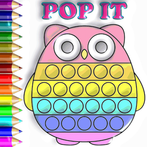 Coloring Pop It