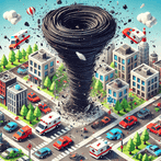 Holein Tornado io eating game