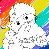 Puss In Boots Coloring Book