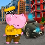 Kids’ Car Racing with Hippo