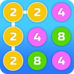 2-4-8 : link identical numbers