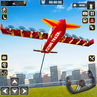 Flying Train Driver Train Game