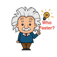 Brain Test: Who Faster?