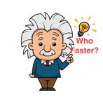 Brain Test: Who Faster?