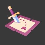 Dungeon level survival hero ad