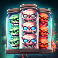 Zombie Puzzle Color Sort Game