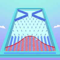 Merge Galton Nailboard