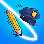 Draw Happy Police: Save all