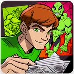 Alien Ben Coloring Pages