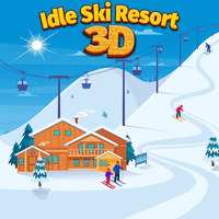 Idle Ski Resort 3D