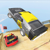 GT Car Stunt Racing Mega Ramps