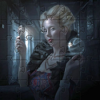 Gothic girls jigsaw puzzles