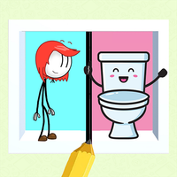 Toilet Rush Draw: Poo and Pee