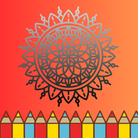 Mandala: Color By Number
