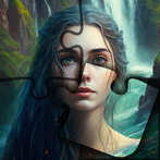 AI: Beautiful Girl Puzzles