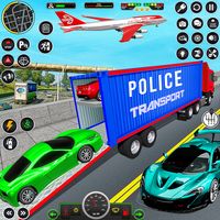 US Police Game Transport Truck