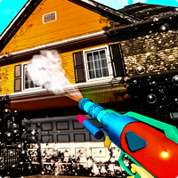 Power Gun Washing Cleaning Sim