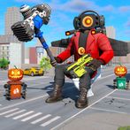 SuperHero Toilet Monster Fight