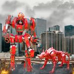 Wild Wolf Robot Car Transform