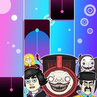 Piano Tiles Choo choo charles