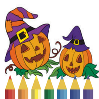 Halloween Party Coloring