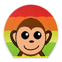 Monkey in the balloon