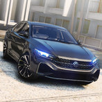 Car VW Passat: Real Parking