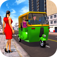 Tuk Tuk Auto Rickshaw Driving