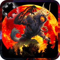 Fantasy Wolf puzzle game