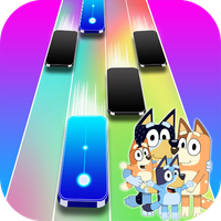 Bluey's Piano Tiles